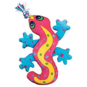KONG Aloha Gecko Dog Toy, Pink