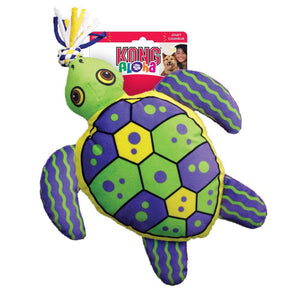 KONG Aloha Turtle Dog Toy, Green