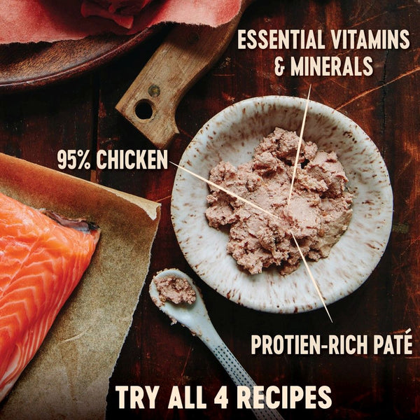Wellness CORE 95% Grain-Free Wet Cat Food Cans, Chicken,