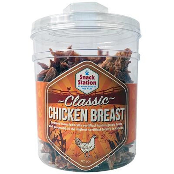 This & That Snack Station Classic Chicken Breast Dog Treats, 120-count