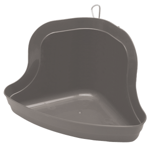 Kaytee Tall Corner Litter Pan with Quick Lock, Assorted Colors