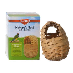 Kaytee Nature's Nest Bamboo Finch Nest