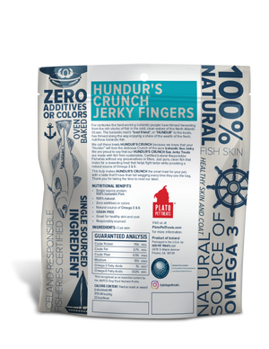 Plato Hundur's Crunch Fish Jerky Fingers Dog Treats