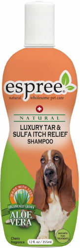 Espree Luxury Tar & Sulfa Itch Relief Dog Shampoo