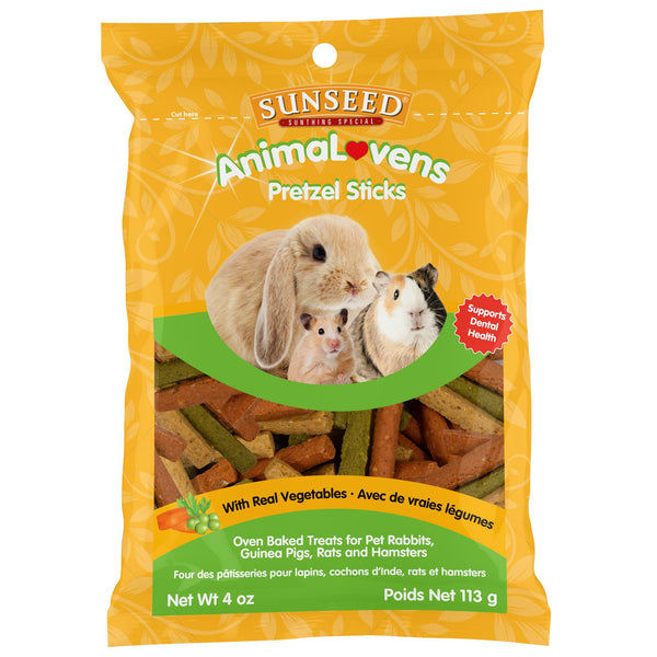 Sunseed AnimaLovens Pretzel Sticks Small Animal Treats