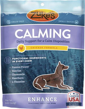 Zuke's Enhance Calming Chicken Formula Dog Treats, 5-oz