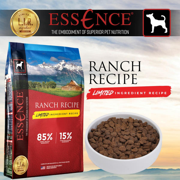 Essence LIR Ranch Recipe Dry Dog Food