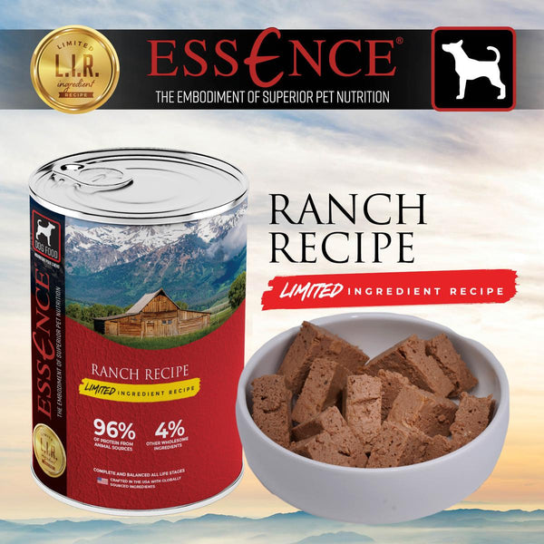 Essence LIR Ranch Recipe Wet Dog Food