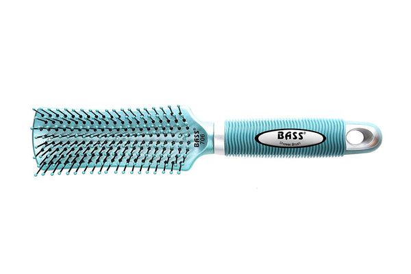 Bass Brushes The Bathing Brush with Professional Grade Nylon Pin Pet Brush, Color Varies