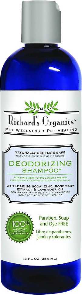 Shampoing désodorisant Richard's Organics, flacon 12 oz