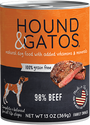 Hound & Gatos Beef Formula Grain-Free Canned Dog Food