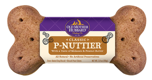 Old Mother Hubbard Biscuit Classique Big Ol' Bone pour chiens, P-Nuttier