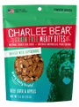 Charlee Bear Grain-Free Meaty Bites Natural Dog Treats, Beef Liver & Apples
