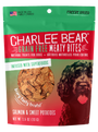 Charlee Bear Grain-Free Meaty Bites Natural Dog Treats, Salmon & Sweet Potatoes