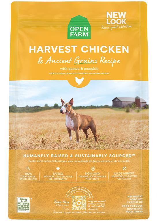 Open Farm Harvest Chicken & Ancient Grains Recipe Dry Dog Food