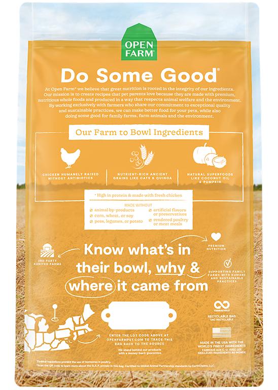 Open Farm Harvest Chicken & Ancient Grains Recipe Dry Dog Food