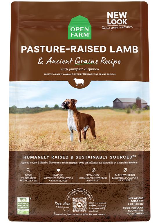 Open Farm Pasture-Raised Lamb & Ancient Grains Recipe Dry Dog Food