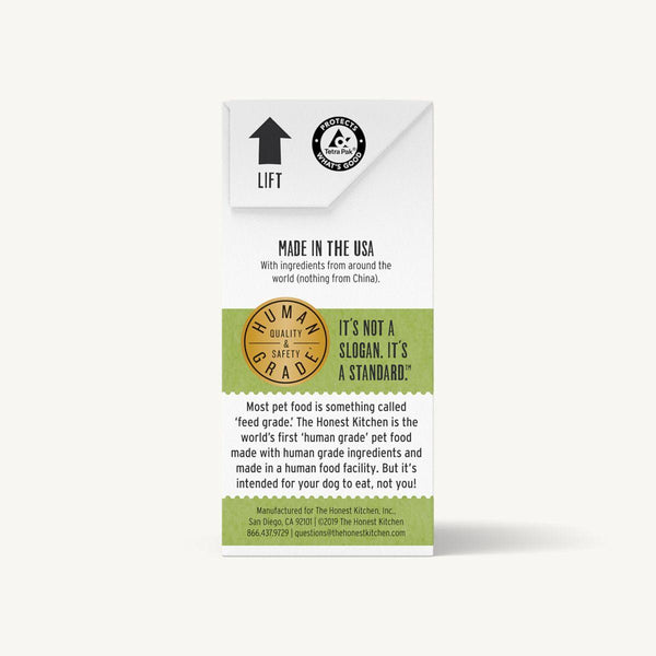 The Honest Kitchen Meal Booster 99% Cage-Free Chicken Wet Dog Food Topper