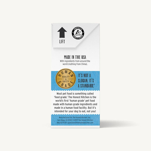 The Honest Kitchen Meal Booster 99% Cage-Free Turkey & Duck Wet Dog Food Topper
