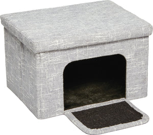 MidWest Curious Cube Cottage for Cats