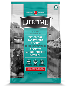 Lifetime Fish Meal & Oatmeal Recipe Dry Dog Food