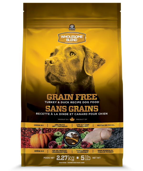 Wholesome Blend Turkey & Duck Recipe Grain Free Dry Dog Food