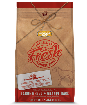 Wholesome Blend Fresh Chicken & Duck Recipe Large Breed Dry Dog Food, 28-lb