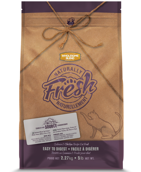 Wholesome Blend Fresh Salmon & Chicken Recipe Dry Cat Food