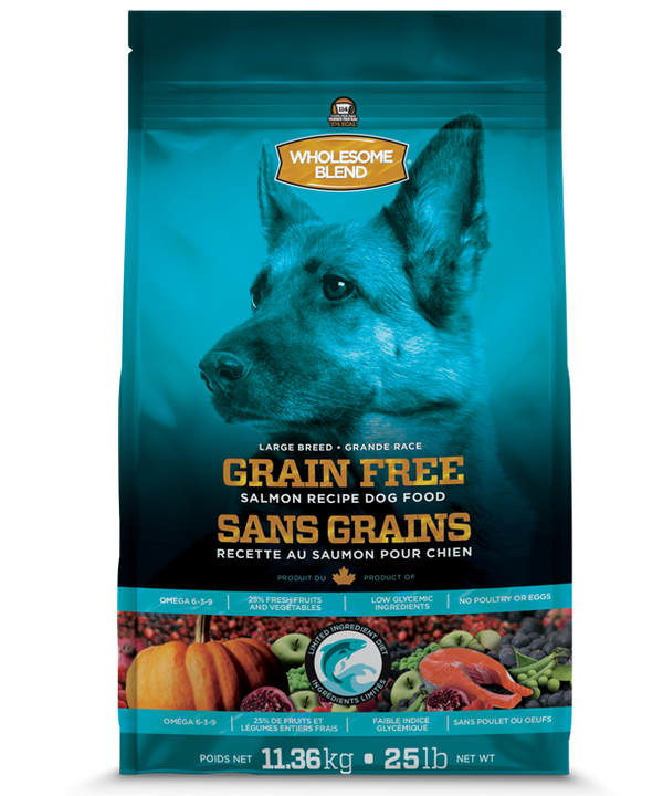 Wholesome Blend L.I.D. Salmon Recipe Large Breed Dry Dog Food, 25-lb