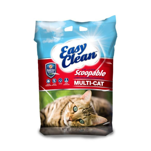 Pestell Easy Clean Litière pour chat agglomérante multi-chats