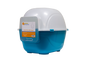 Gardner Pet Group Bac Ï  litière pour chat avec couvercle et porte, bleu