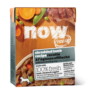 NOW FRESH Shredded Lamb Grain-Free Wet Dog Food, 12.5-oz