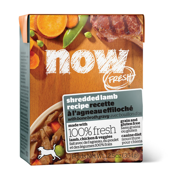 NOW FRESH Shredded Lamb Grain-Free Wet Dog Food, 12.5-oz