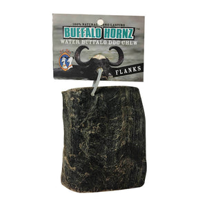 Qt Dog Buffalo Hornz Flanks Dog Treat
