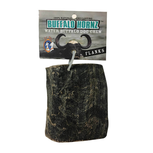 Qt Dog Buffalo Hornz Flanks Dog Treat