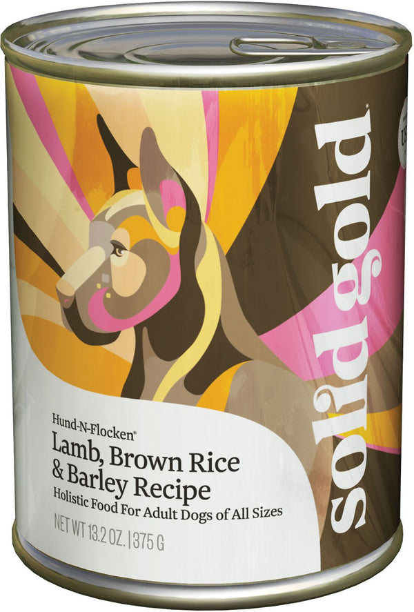 Solid Gold Hund-n-Flocken Lamb, Brown Rice & Barley Recipe Canned Dog Food