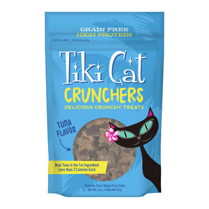 Tiki Cat Crunchers Baked Cat Treats, Tuna Flavor