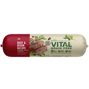 Freshpet Vital Beef & Bison Recipe Roll Grain-Free Dog Food