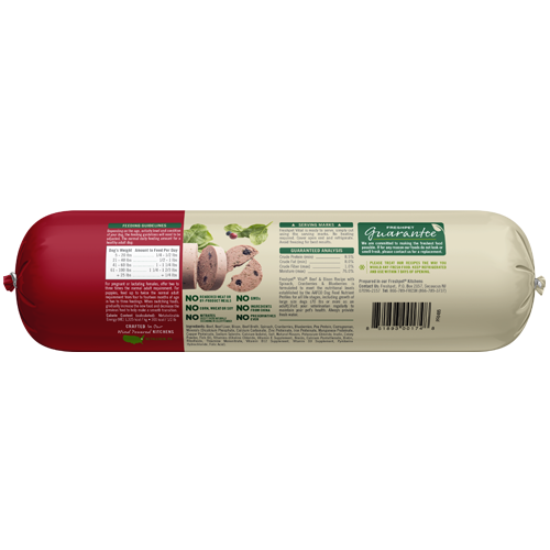Freshpet Vital Beef & Bison Recipe Roll Grain-Free Dog Food