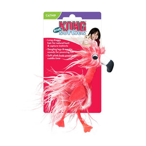 KONG Softies Frizz Bird Jouet pour Chat, Couleurs Assorties
