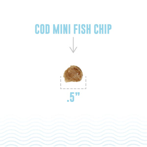 Icelandic+ Cod Mini Fish Chips Small Dog Treats