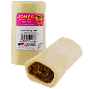 Jones Natural Chews Friandises pour chiens Os de bandit