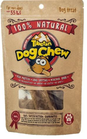 Tibetan Dog Chew for Dogs under 55-lb, Large