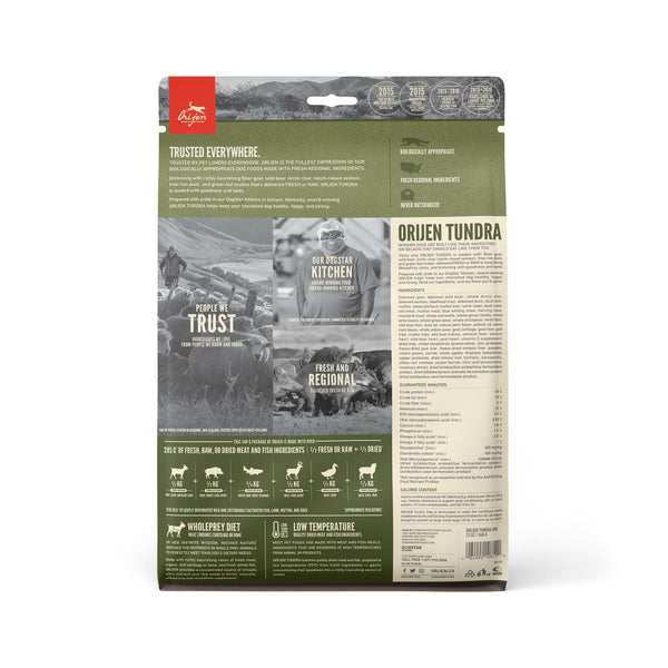 ORIJEN Tundra Grain-Free Dry Dog Food