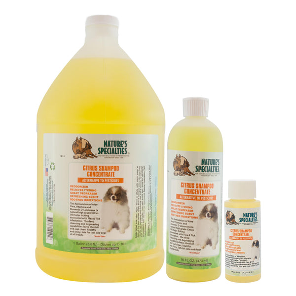 Nature's Specialties Citrus Shampoo for Dogs & Cats