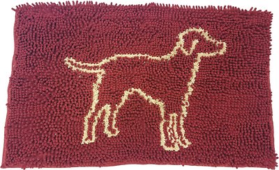 Ethical Pet Clean Paws Dog Doormat, Red
