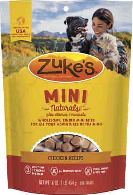 Zuke's Mini Naturals Chicken Recipe Dog Treats