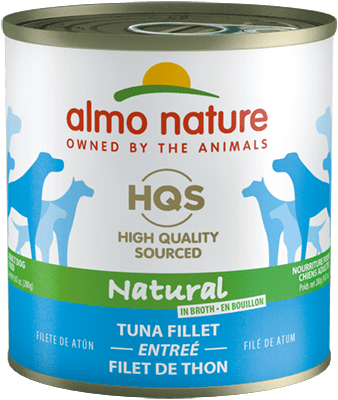 Almo Nature HQS Natural Tuna Fillet Wet Dog Food