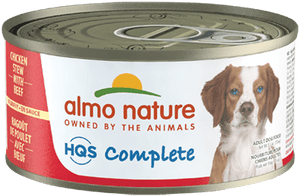 Almo Nature HQS Complete Chicken Stew with Beef Grain-Free Wet Dog Food