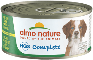 Almo Nature HQS Complete Chicken Stew with Veggies Grain-Free Wet Dog Food